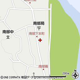 山梨県南巨摩郡南部町南部8392周辺の地図