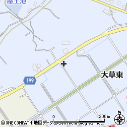 愛知県小牧市大草東26周辺の地図