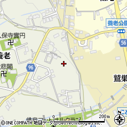 岐阜県養老町（養老郡）養老周辺の地図