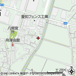愛知県小牧市舟津1655-8周辺の地図