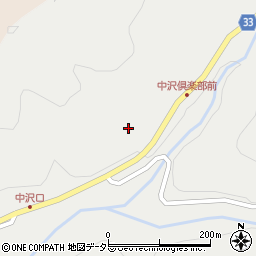 岐阜県恵那市串原中沢5116周辺の地図