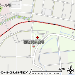 岐阜県海津市平田町勝賀12-3周辺の地図