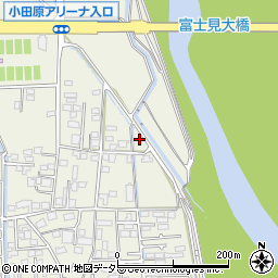 神奈川県小田原市中曽根415周辺の地図