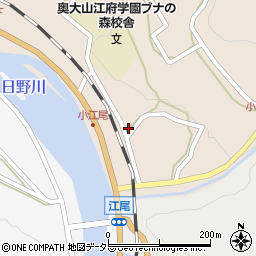 鳥取県日野郡江府町小江尾34-4周辺の地図