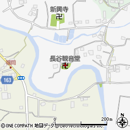 長谷観音堂周辺の地図
