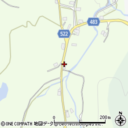 京都府綾部市安場町家ノ下22周辺の地図