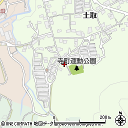 京都府綾部市寺町大谷周辺の地図