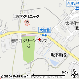 春日井自動車販売整備協組周辺の地図