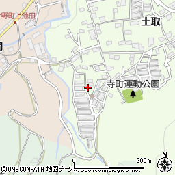 京都府綾部市寺町上石周辺の地図