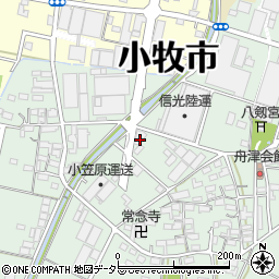 愛知県小牧市舟津1035周辺の地図