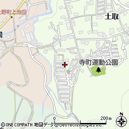 京都府綾部市寺町（上石）周辺の地図