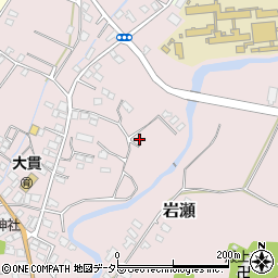 千葉県富津市岩瀬1207周辺の地図