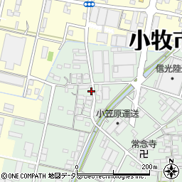 愛知県小牧市舟津1351周辺の地図