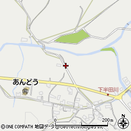 愛知県瀬戸市下半田川町周辺の地図