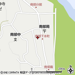 山梨県南巨摩郡南部町南部8534周辺の地図