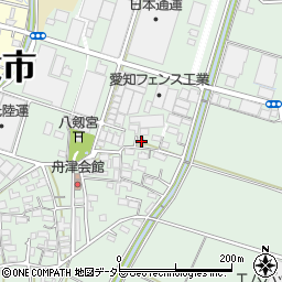 愛知県小牧市舟津1315周辺の地図