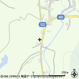 京都府綾部市安場町稲田周辺の地図