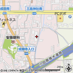 ハシモト小田原支店周辺の地図