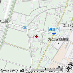 愛知県小牧市舟津484周辺の地図