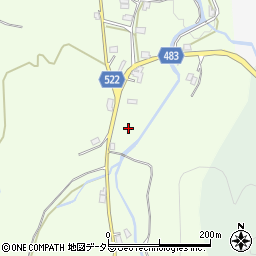 京都府綾部市安場町家ノ下周辺の地図
