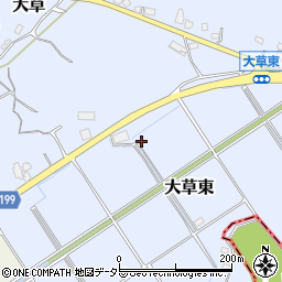 愛知県小牧市大草東18周辺の地図