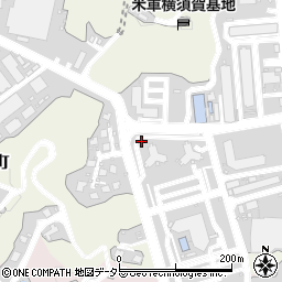 神奈川県横須賀市楠ヶ浦町周辺の地図