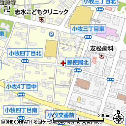 京進小中部小牧校周辺の地図