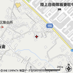 静岡県御殿場市板妻210-3周辺の地図