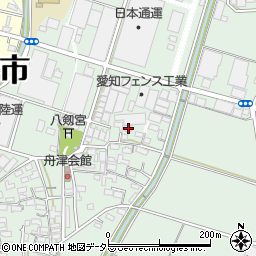 愛知県小牧市舟津1312周辺の地図