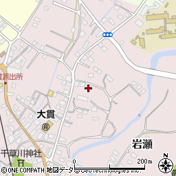 千葉県富津市岩瀬1090周辺の地図