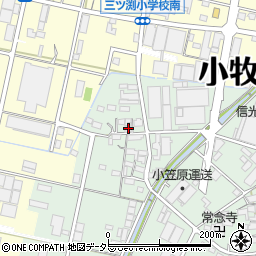 愛知県小牧市舟津2585周辺の地図