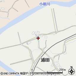千葉県君津市浦田512周辺の地図