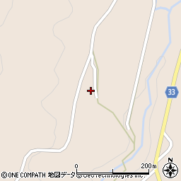岐阜県恵那市明智町東方521周辺の地図