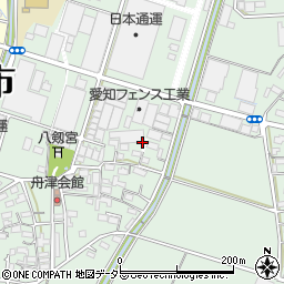 愛知県小牧市舟津1304周辺の地図