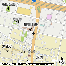 菊田学美行政書士事務所周辺の地図