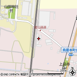 滋賀県彦根市鳥居本町530周辺の地図