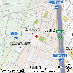 株式会社岡田　小牧倉庫周辺の地図