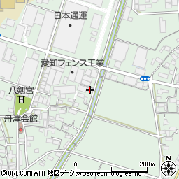 愛知県小牧市舟津849周辺の地図