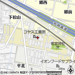 愛知県一宮市西萩原若宮北25周辺の地図