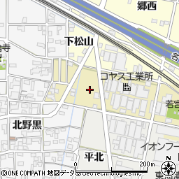 愛知県一宮市西萩原祐久東周辺の地図