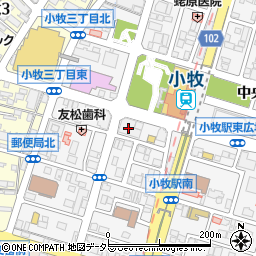 愛知総合法律事務所（弁護士法人）小牧事務所周辺の地図