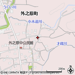 愛知県春日井市外之原町2172周辺の地図