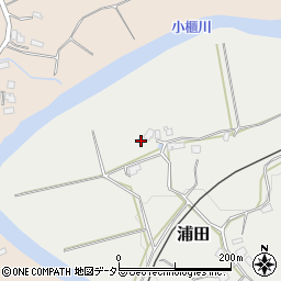 千葉県君津市浦田419-3周辺の地図
