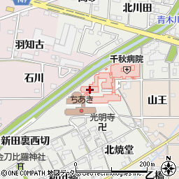 愛知県一宮市丹陽町重吉新田裏東切1080周辺の地図