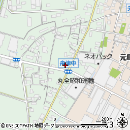 愛知県小牧市舟津419周辺の地図