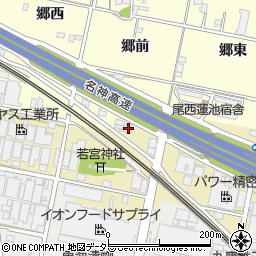 愛知県一宮市西萩原若宮北2周辺の地図