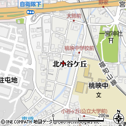 京都府福知山市北小谷ケ丘周辺の地図