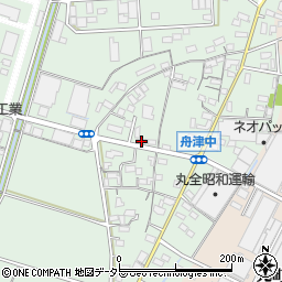 愛知県小牧市舟津492周辺の地図