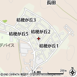 京都府福知山市桔梗が丘周辺の地図