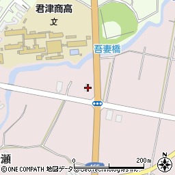 千葉県富津市岩瀬1377周辺の地図